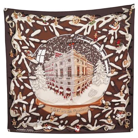 hermes christmas scarf 2014|Hermes scarf style guide.